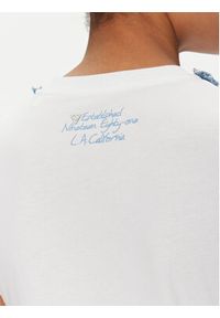 Guess T-Shirt W5GI03 I3Z14 Biały Regular Fit. Kolor: biały. Materiał: bawełna #4