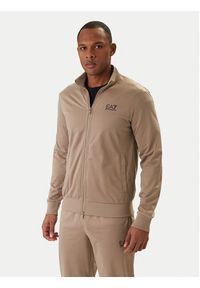 EA7 Emporio Armani Dres 8NPV65 PJHCZ Beżowy Regular Fit. Kolor: beżowy. Materiał: syntetyk #3