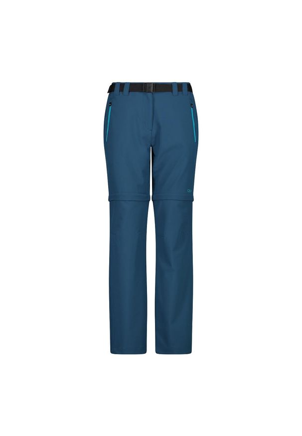 Spodnie damskie turystyczne CMP 3T51446. Kolor: niebieski. Sezon: lato. Sport: turystyka piesza