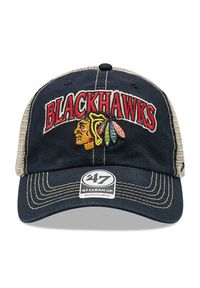 47 Brand Czapka z daszkiem Chicago Blackhawks H-TSCLA04LAP-VB Czarny. Kolor: czarny. Materiał: materiał #4