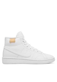 Nike Sneakersy Court Royale 2 Mid CT1725 100 Biały. Kolor: biały. Materiał: skóra
