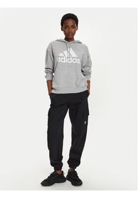 Adidas - adidas Spodnie dresowe Essentials IT7576 Czarny Loose Fit. Kolor: czarny. Materiał: bawełna, syntetyk #5