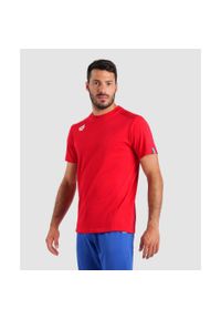Koszulka Arena Team T-Shirt Panel. Kolor: czerwony. Sport: pływanie
