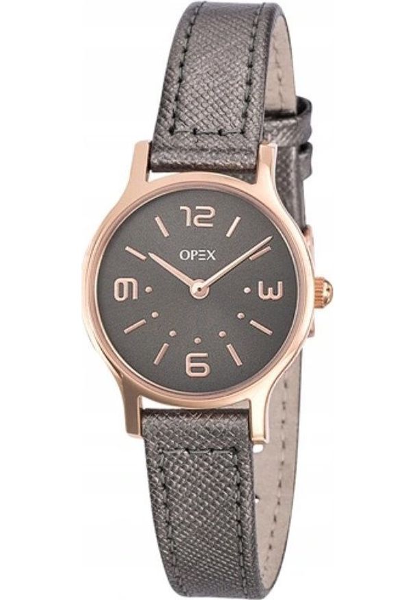 Zegarek Opex Zegarek damski Opex X4076LA3 szary. Kolor: szary