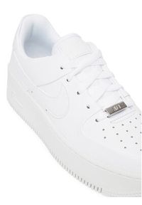 Nike Sneakersy Af1 Sage Low AR5339 100 Biały. Kolor: biały. Materiał: skóra