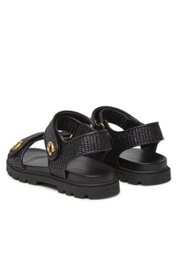 Coach Sandały Brynn CAR55 Czarny. Kolor: czarny