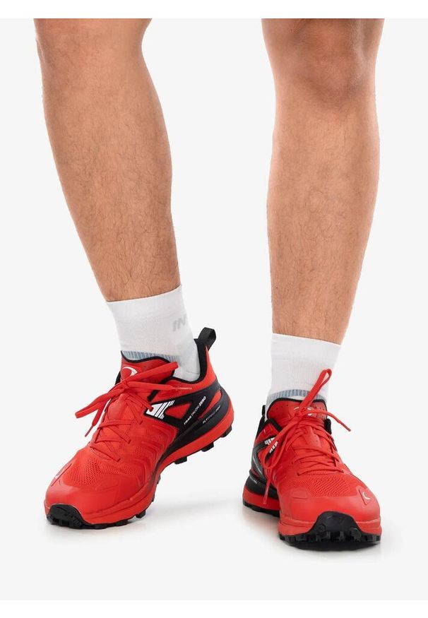 Buty trailowe męskie Inov-8 Trailtalon Zero. Kolor: czerwony. Sport: bieganie