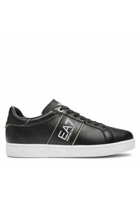 EA7 Emporio Armani Sneakersy X8X102 XK346 M700 Czarny. Kolor: czarny. Materiał: skóra