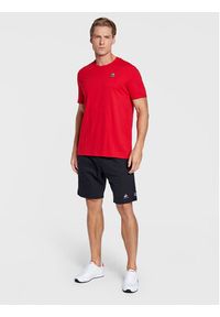 Le Coq Sportif T-Shirt 2120203 Czerwony Regular Fit. Kolor: czerwony. Materiał: bawełna #5