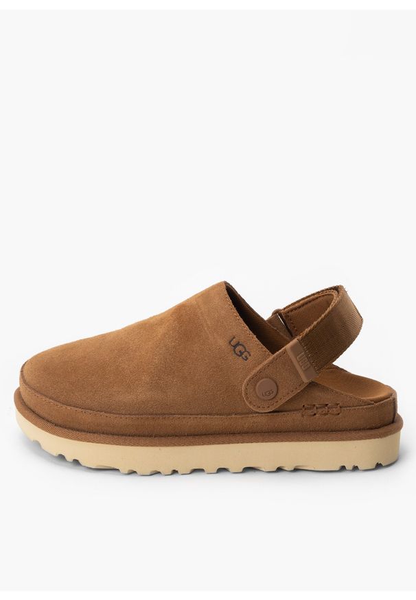 Ugg - UGG Goldenstar Clog Klapki damskie. Kolor: brązowy