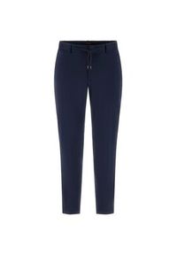 Guess Spodnie materiałowe 180429 Niebieski Regular Fit. Kolor: niebieski. Materiał: materiał #3