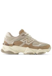Buty młodzieżowe New Balance GC9060EX - beżowe. Kolor: beżowy. Materiał: guma, materiał, syntetyk. Szerokość cholewki: normalna. Sport: turystyka piesza #1