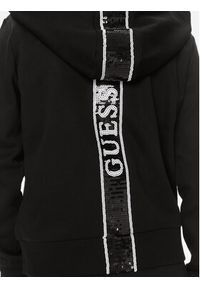Guess Bluza Giulia V4RQ19 KC3D2 Czarny Regular Fit. Kolor: czarny. Materiał: syntetyk