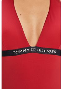 TOMMY HILFIGER - Tommy Hilfiger - Strój kąpielowy. Materiał: poliester, materiał, dzianina, elastan. Wzór: gładki #4