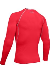 Under Armour - HG Armour LS Sporttrui Heren - Rood - Maat XXL. Kolor: czerwony, wielokolorowy, szary. Długość rękawa: długi rękaw. Długość: długie