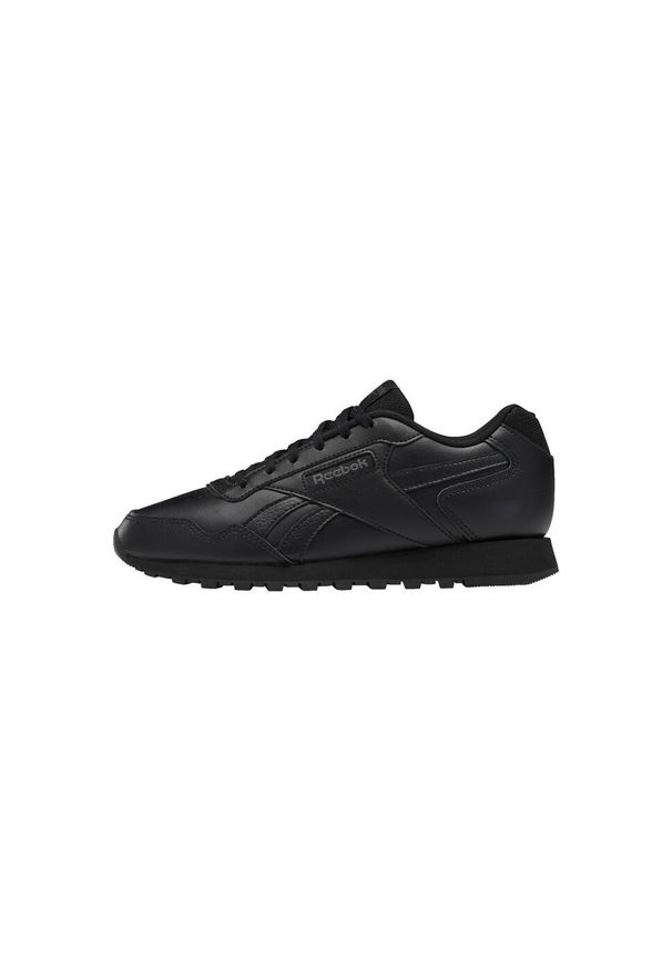 Buty do chodzenia damskie Reebok Glide. Zapięcie: sznurówki. Kolor: czarny, szary, wielokolorowy. Materiał: tkanina, materiał, guma, syntetyk. Szerokość cholewki: normalna. Sport: turystyka piesza