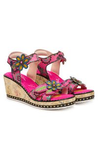 Laura Vita Sandały Ballon 08 Różowy. Kolor: różowy. Materiał: skóra #4