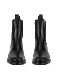 Gino Rossi Botki ANITA-124-25215PE Czarny. Kolor: czarny. Materiał: skóra #7