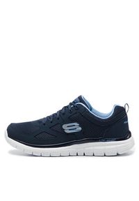 skechers - Skechers Sneakersy Agoura 52635/NVY Granatowy. Kolor: niebieski. Materiał: materiał #3