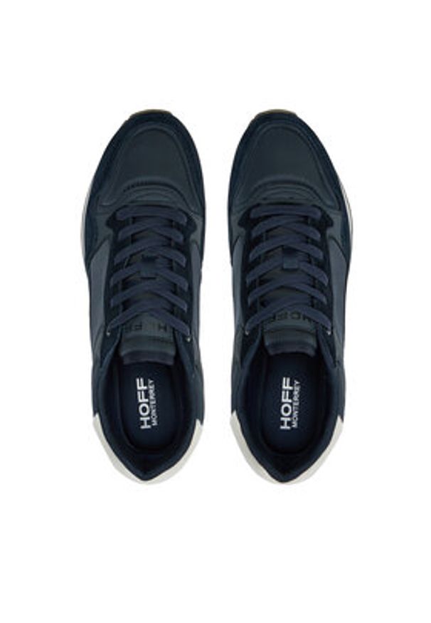 HOFF Sneakersy Monterrey 22402601 Granatowy. Kolor: niebieski. Materiał: skóra, zamsz