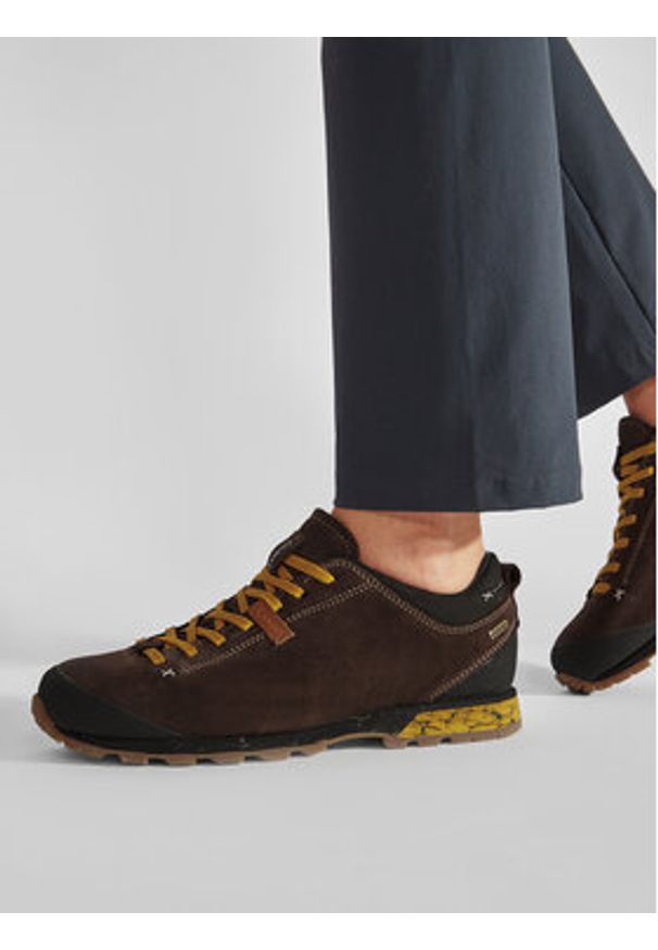 Aku Trekkingi Bellamont 3 Suede GT GORE-TEX 504.3 Brązowy. Kolor: brązowy. Materiał: zamsz, skóra. Technologia: Gore-Tex. Sport: turystyka piesza