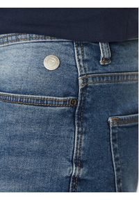 Blend Szorty jeansowe 20713328 Niebieski Relaxed Fit. Kolor: niebieski. Materiał: bawełna