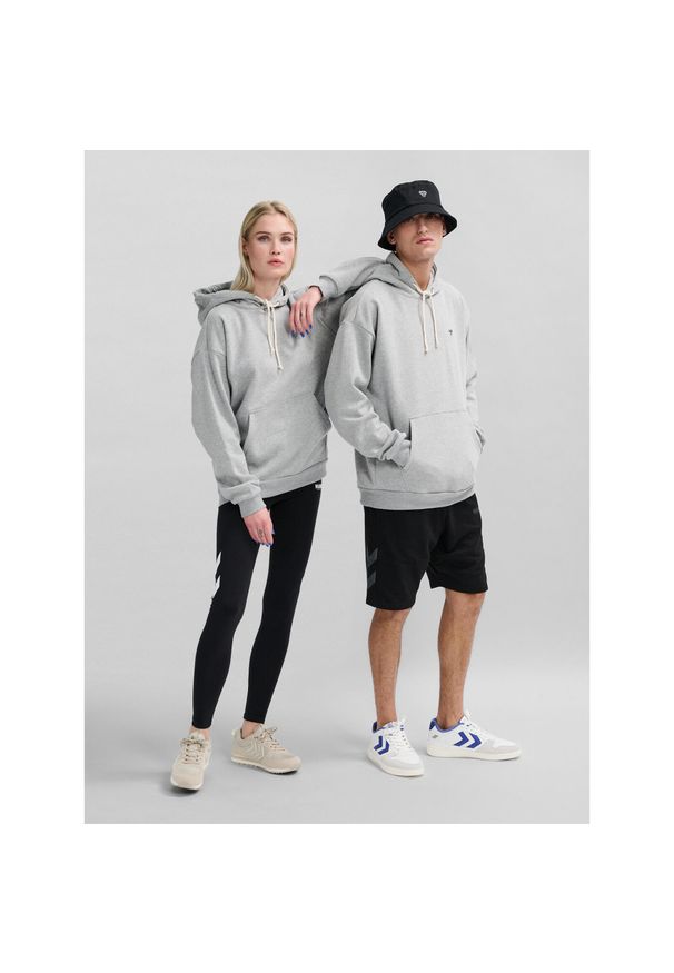 Bluza z kapturem Hummel Loose Bee. Typ kołnierza: kaptur. Kolor: szary. Sport: fitness