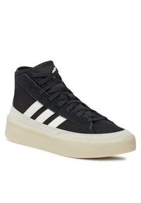 Adidas - adidas Sneakersy Znsored High IE7859 Czarny. Kolor: czarny. Materiał: materiał