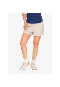 ROYAL ROBBINS - Spodenki turystyczne damskie Royal Robbins Hempline Short. Kolor: beżowy