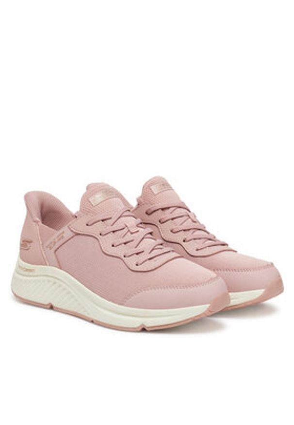 skechers - Skechers Sneakersy Bobs Arch Comfort B Sweet-A Look 117627/BLSH Różowy. Kolor: różowy. Materiał: materiał
