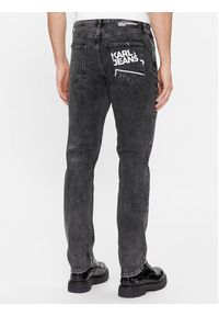 Karl Lagerfeld Jeans Jeansy 240D1115 Szary Slim Fit. Kolor: szary