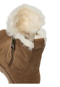 Clara Barson Botki CEO-WS6382-01 Brązowy. Kolor: brązowy. Materiał: materiał #5