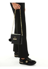 Kazar - Czarna torebka damska. Kolor: czarny. Materiał: lakierowane, skórzane. Styl: elegancki #3