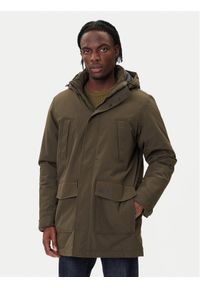 Jack Wolfskin Parka Canyon Shield A65119 Zielony Regular Fit. Kolor: zielony. Materiał: syntetyk #1