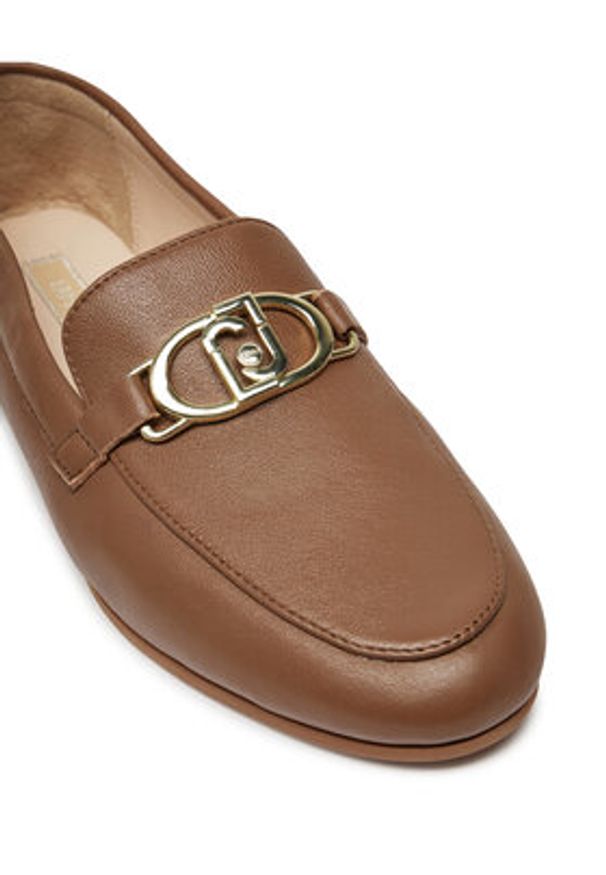 Liu Jo Loafersy Emel 01 SF4087 PX460 Brązowy. Kolor: brązowy. Materiał: skóra