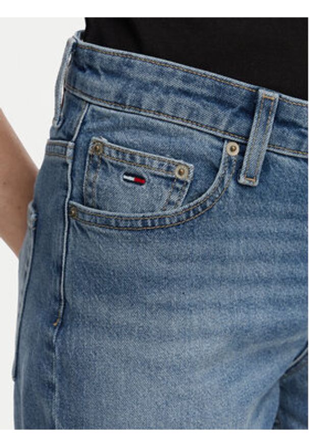 Tommy Jeans Jeansy Sophie DW0DW23581 Niebieski Straight Fit. Kolor: niebieski