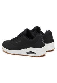 skechers - Skechers Sneakersy Uno Stand On Air 52458/BLK Czarny. Kolor: czarny. Materiał: skóra #4