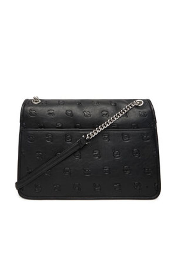 Karl Lagerfeld - KARL LAGERFELD Torebka A3W30108 Czarny. Kolor: czarny. Materiał: skórzane