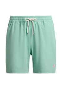 Polo Ralph Lauren Szorty kąpielowe 710957782509 Zielony Regular Fit. Kolor: zielony. Materiał: syntetyk #5