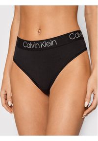 Calvin Klein Underwear Stringi 000QD3754E Czarny. Kolor: czarny. Materiał: bawełna #7