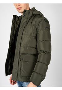 Geox Kurtka "Hilstone" | M2628C T2941 | Mężczyzna | Zielony. Okazja: na co dzień. Typ kołnierza: kaptur. Kolor: zielony. Materiał: poliester. Styl: casual, sportowy, elegancki #5