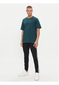 Adidas - adidas T-Shirt IJ6130 Turkusowy Regular Fit. Kolor: turkusowy. Materiał: bawełna #4