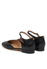 Lauren Ralph Lauren - LAUREN RALPH LAUREN Półbuty Emelie 802961793001 Czarny. Kolor: czarny. Materiał: skóra