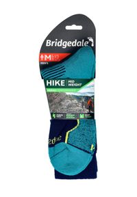 BRIDGEDALE - Skarpety trekkingowe Bridgedale Hike MW Merino Perfo Boot Pattern. Kolor: niebieski. Sport: outdoor