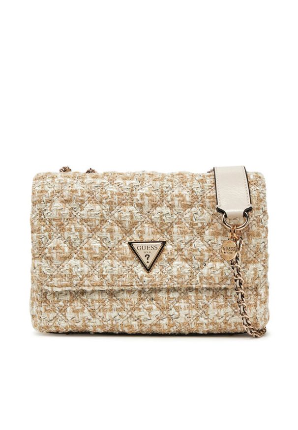 Guess Torebka HWGM87 48200 Złoty. Kolor: złoty. Materiał: skórzane