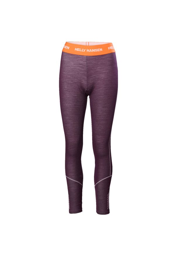 Legging wykonane z wełny merynosów Helly Hansen Lifa. Kolor: niebieski, wielokolorowy, fioletowy. Materiał: wełna. Sport: turystyka piesza