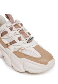 Steve Madden Sneakersy Spectator SM11002961 Beżowy. Kolor: beżowy. Materiał: materiał #3