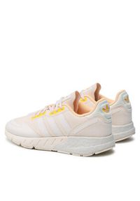 Adidas - adidas Buty Zx 1K Boost W GZ9173 Beżowy. Kolor: beżowy. Materiał: materiał #3