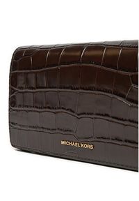 MICHAEL Michael Kors Torebka 32F4GJ6C8E Brązowy. Kolor: brązowy. Materiał: skórzane