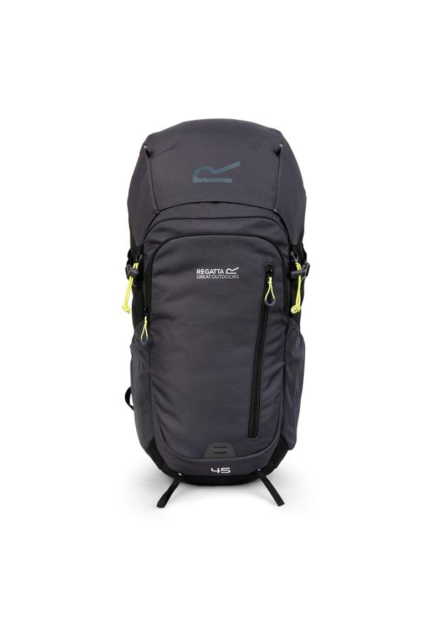 Regatta - Highton V2 45L Plecak turystyczny unisex. Kolor: czarny. Styl: sportowy